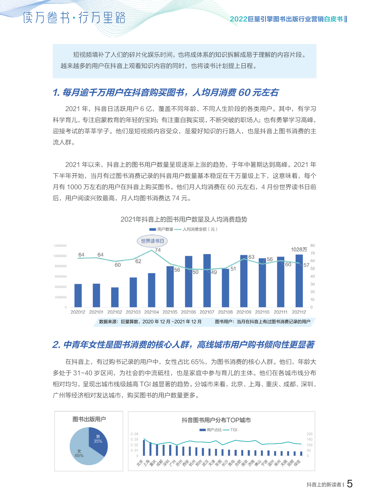 22图书出版行业营销白皮书 算数报告 巨量算数